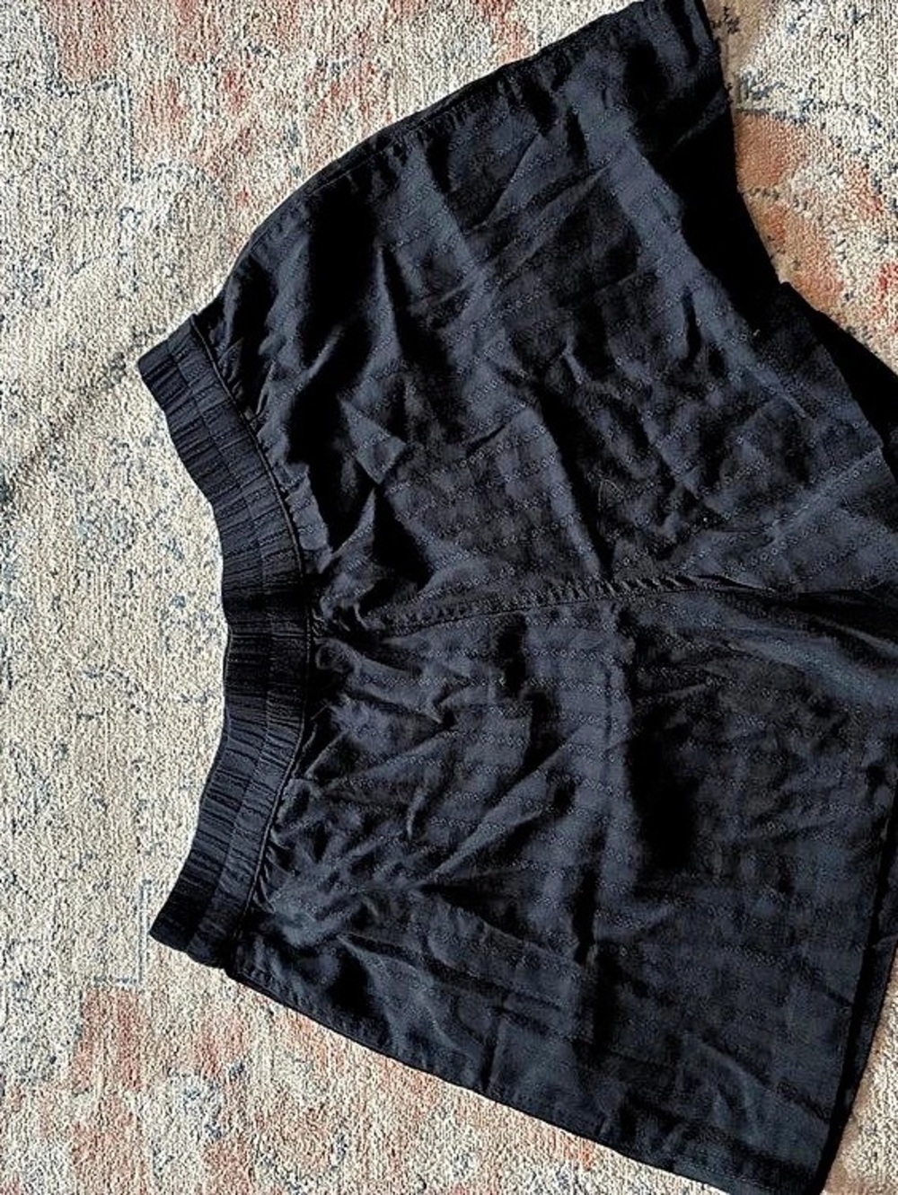 Three Dots Black Athletic Shorts